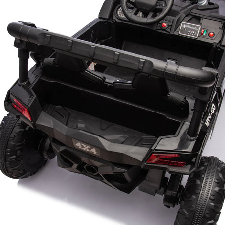 24V Two-Seater Remote Control Kids Ride On UTV - Omega Lifestyles