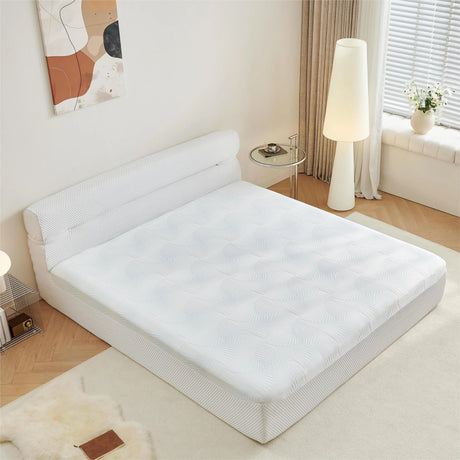 Full Medium Firm Cooling Polyester Blend Mattress With Trundle Bed - Omega Lifestyles