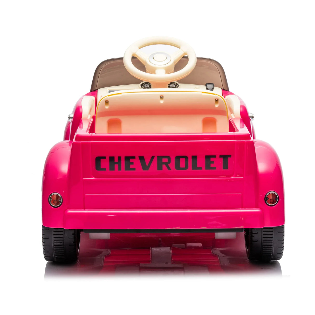 12V Pink Licensed Chevrolet Ride On Truck Car - Omega Lifestyles