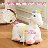 6V Battery Powered Kids Electric Ride-On Unicorn Toy - Omega Lifestyles
