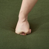 Corduroy 3-Seater Folding Sofa Bed With Pillows - Omega Lifestyles