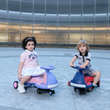 12V Kids Electric Ride-On Wiggle Car With Bluetooth Lights - Omega Lifestyles