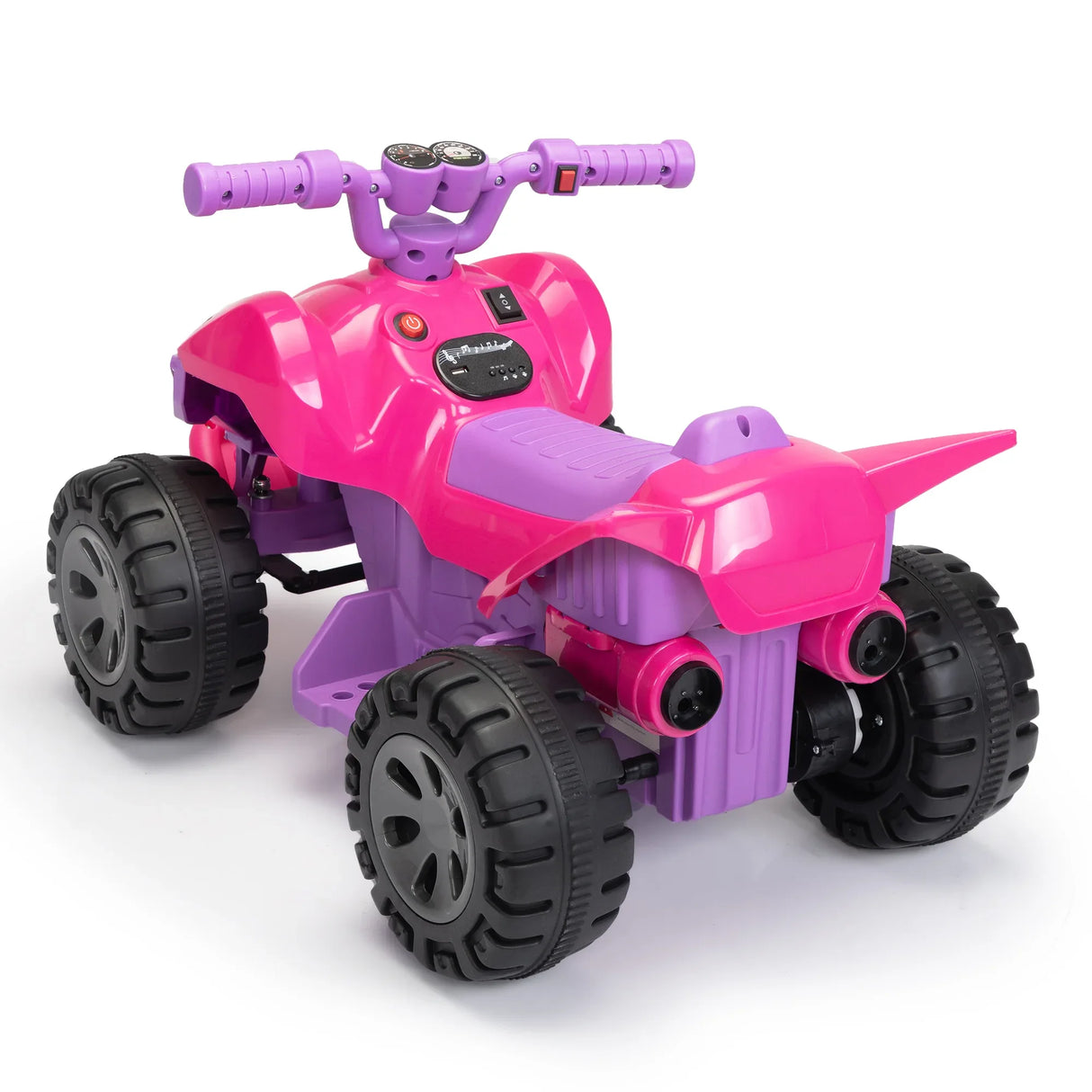 Kids Electric Ride-On ATV With Music LED Lights Spray - Omega Lifestyles