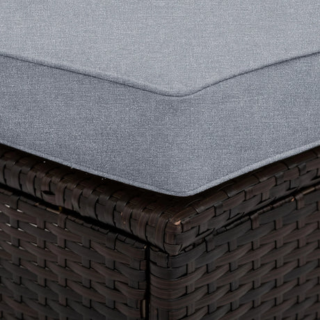 5-Piece All-Weather PE Rattan Outdoor Patio Sofa Set - Omega Lifestyles