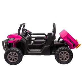 24-Inch Two-Seater Remote Control Ride On Truck - Omega Lifestyles