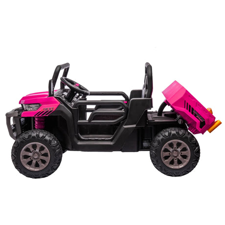 24-Inch Two-Seater Remote Control Ride On Truck - Omega Lifestyles