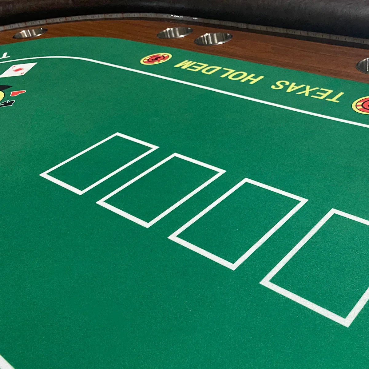 Modern Durable Wood Green Poker Table Top - Omega Lifestyles