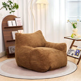 Oversized Corduroy Foam Filled Bean Bag Chair - Omega Lifestyles