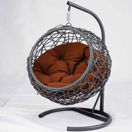 Indoor Hanging Cat Hammock Bed With Stand And Cushion - Sleep Galleria