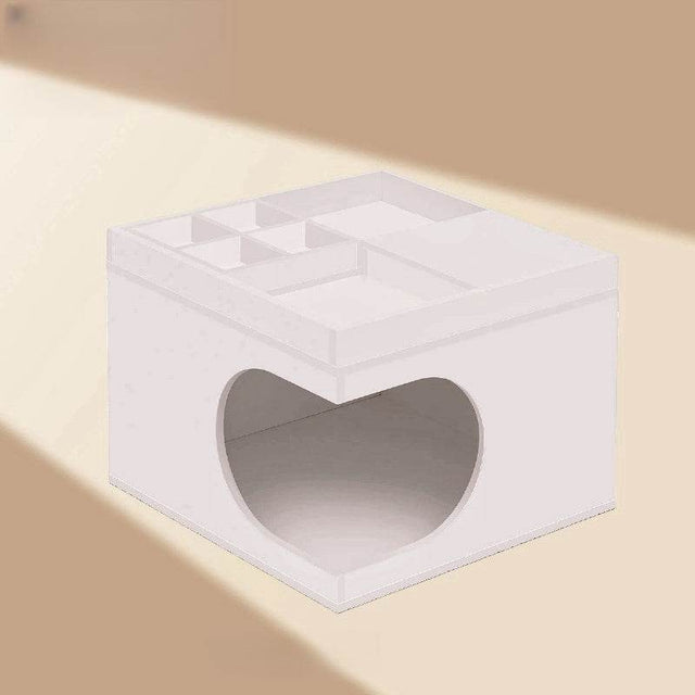 Multifunctional Creamy White Pet Sofa Side Cabinet - Omega Lifestyles