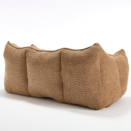 Dual Chenille Bean Bag Chair With High Resilience Foam - Omega Lifestyles