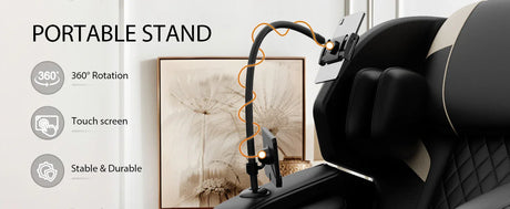 Zero Gravity Full Body Air Pressure PU Leather Massage Chair - Omega Lifestyles