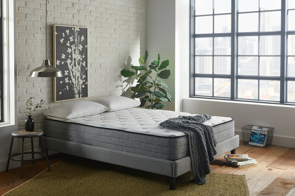 Medium 10-Inch Gel Memory Foam Pocketed Coil Queen Mattress - Omega Lifestyles