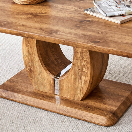 Modern Wood MDF Multipurpose Rectangular Coffee Table - Sleep Galleria