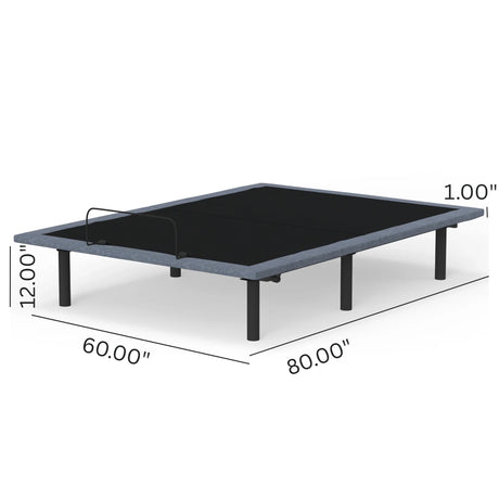 Queen BTX4 Adjustable Bed Base With Head Foot Control - Omega Lifestyles