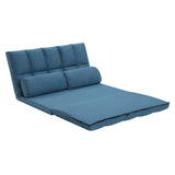 3-Fold Folding Mattress Sofa Bed With Pillows - Omega Lifestyles