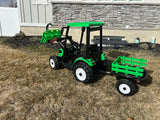 24V Kids Ride On Pedal Tractor With Remote Control - Omega Lifestyles