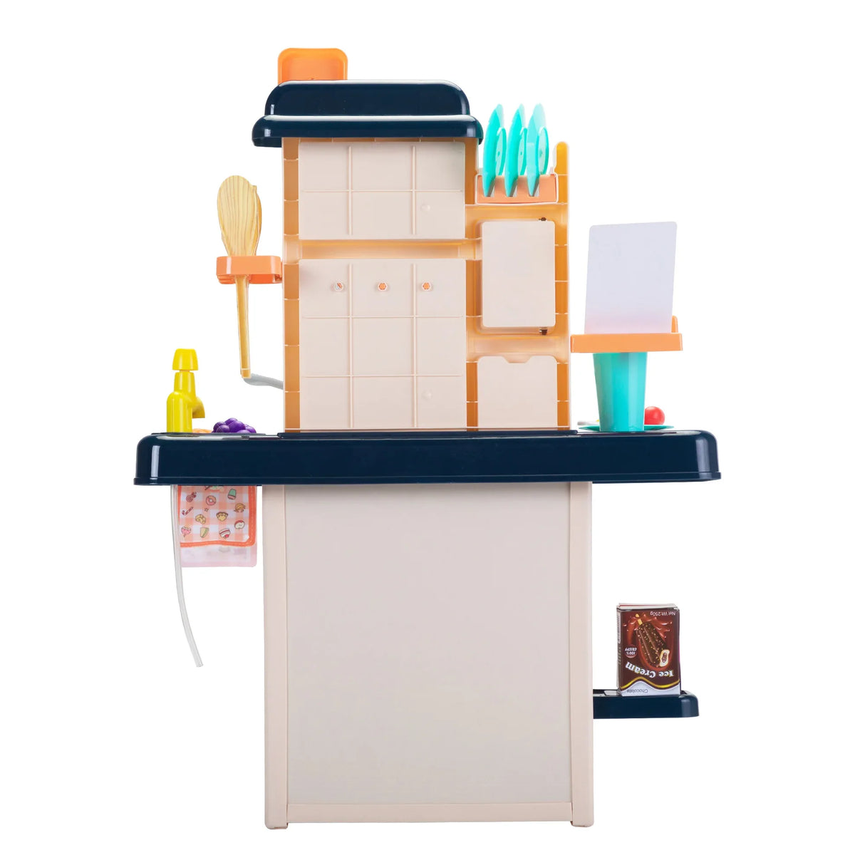 Kids Kitchen Playset With Real Sounds Light Accessories - Omega Lifestyles