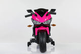 12V Pink Kids Electric Ride On Motorcycle With Lights - Omega Lifestyles