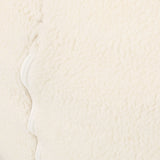 Cream Fabric Foam Filled Rounded Bean Bag Chair - Omega Lifestyles