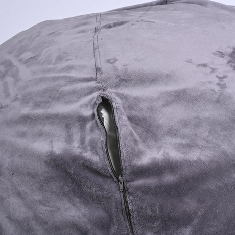 Minky Velvet Memory Foam Bean Bag Chair - Omega Lifestyles