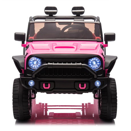 24V Two-Seater Kids Ride On Truck With Bluetooth Remote Control - Omega Lifestyles