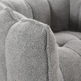 Soft Chenille High Resilient Foam Bean Bag Chair - Omega Lifestyles