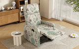 Manual Recliner Chair With Adjustable Backrest And Plush Upholstery - Omega Lifestyles