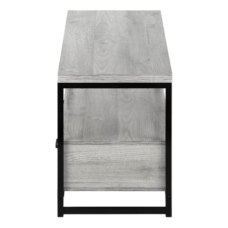 48-Inch Grey Laminate TV Stand With Storage Drawers - Sleep Galleria