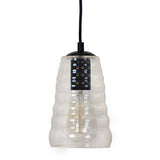 Industrial Torus Long Clear Glass Pendant Lighting