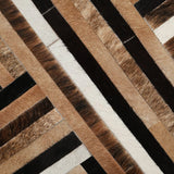 Hairon Leather 30x20 Inch Textured Wall Art Decor - Omega Lifestyles