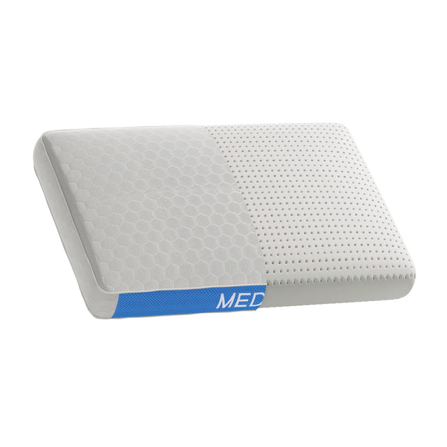 Medium Cooling Gel-Infused Memory Foam Standard Pillow - Omega Lifestyles