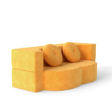 Foam Folding Twin Sleeper Sofa Bed With Pillow - Omega Lifestyles