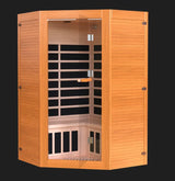 Far Infrared Wood Home Sauna With Bluetooth Speaker - Omega Lifestyles