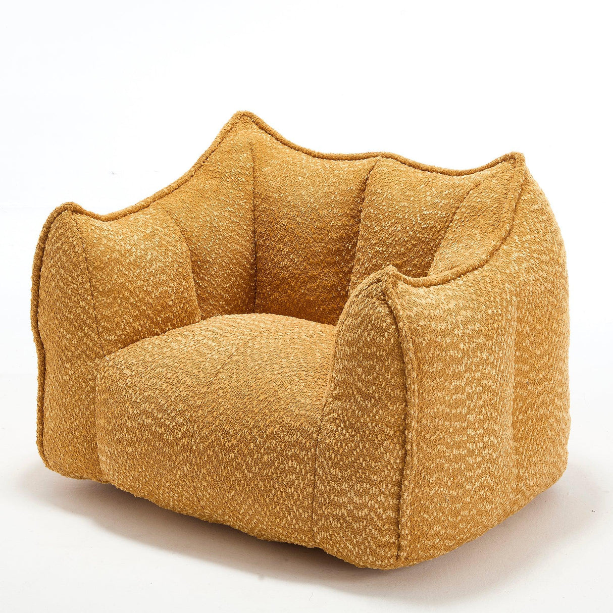 Chenille Foam Bean Bag Chair for Living Room - Omega Lifestyles
