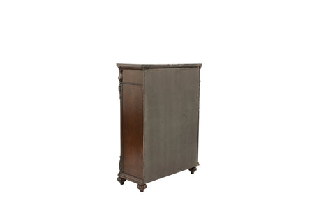 Traditional Antique Cherry Walnut Chest Of Drawers Furniture - Omega Lifestyles
