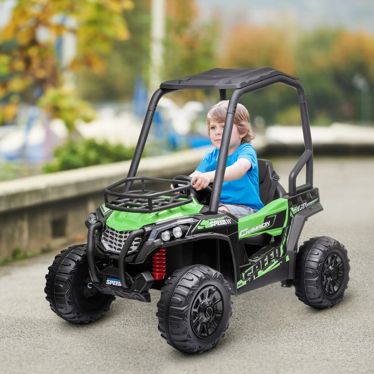 Battery Powered Kids Electric Ride On Car With Remote Control - Omega Lifestyles