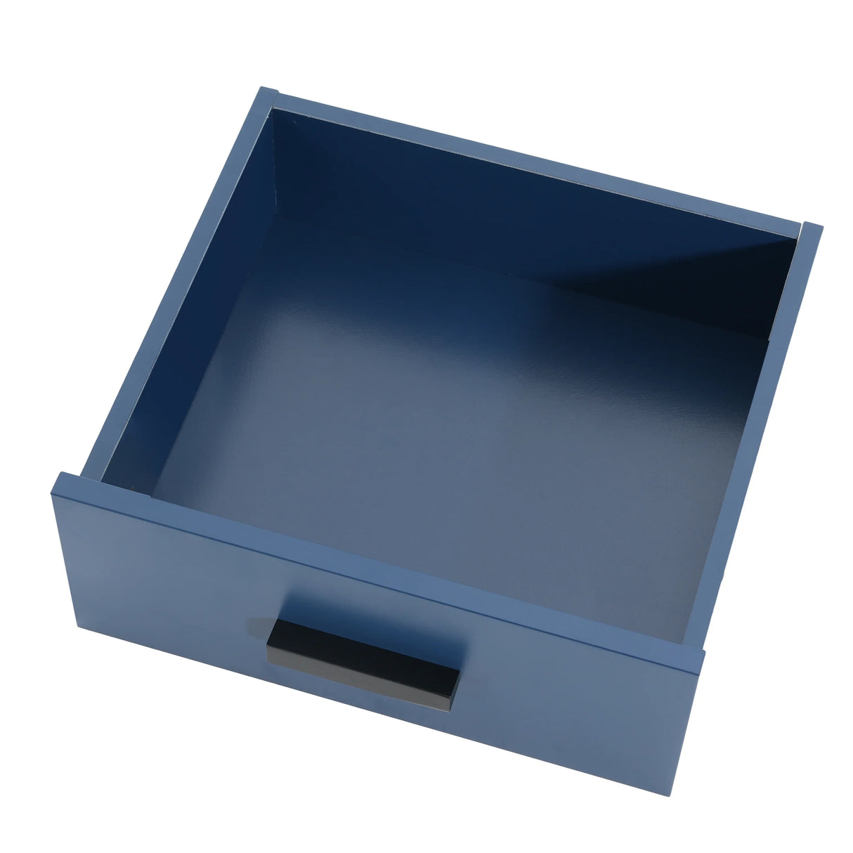 Blue 67-Inch Manufactured Wood TV Console Stand - Omega Lifestyles