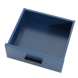 Blue 67-Inch Manufactured Wood TV Console Stand - Omega Lifestyles