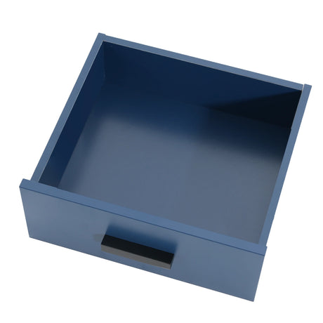 Blue 67-Inch Manufactured Wood TV Console Stand - Omega Lifestyles