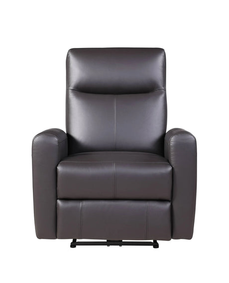 Top Grain Leather Match Power Motion Recliner - Omega Lifestyles