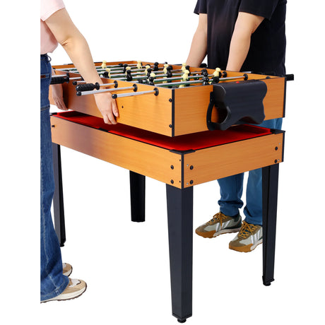 5-in-1 Convertible MDF Steel Multi-Game Table - Omega Lifestyles
