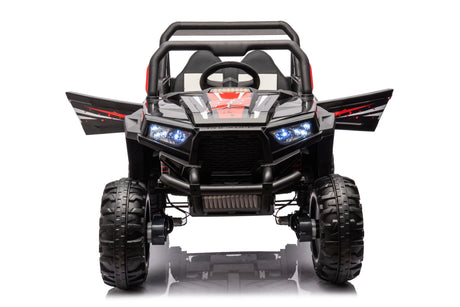 Electric Four-Wheel Drive Kids Ride-On Car With Leather Seat - Omega Lifestyles