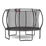 12-Foot Galvanized Steel Outdoor Garden Trampoline - Omega Lifestyles