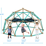 13-Inch Rust-Resistant Metal Kids Climbing Dome - Omega Lifestyles