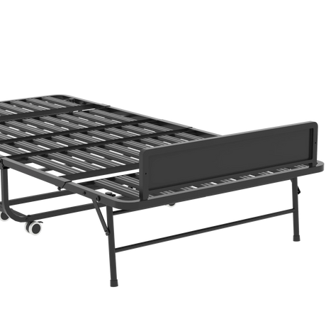 Twin Medium 5-Inch Memory Foam Folding Bed Frame - Omega Lifestyles