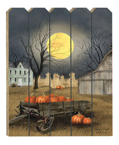 Harvest Moon Multicolor Paper Wall Art Decor - Omega Lifestyles