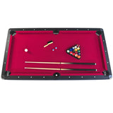 6-Foot Engineered Wood Pool Table With Tennis Top - Omega Lifestyles