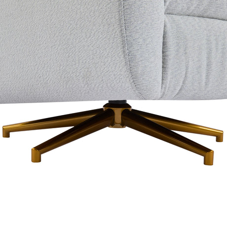 Power Upholstered 360-Degree Swivel Recliner Chair - Omega Lifestyles