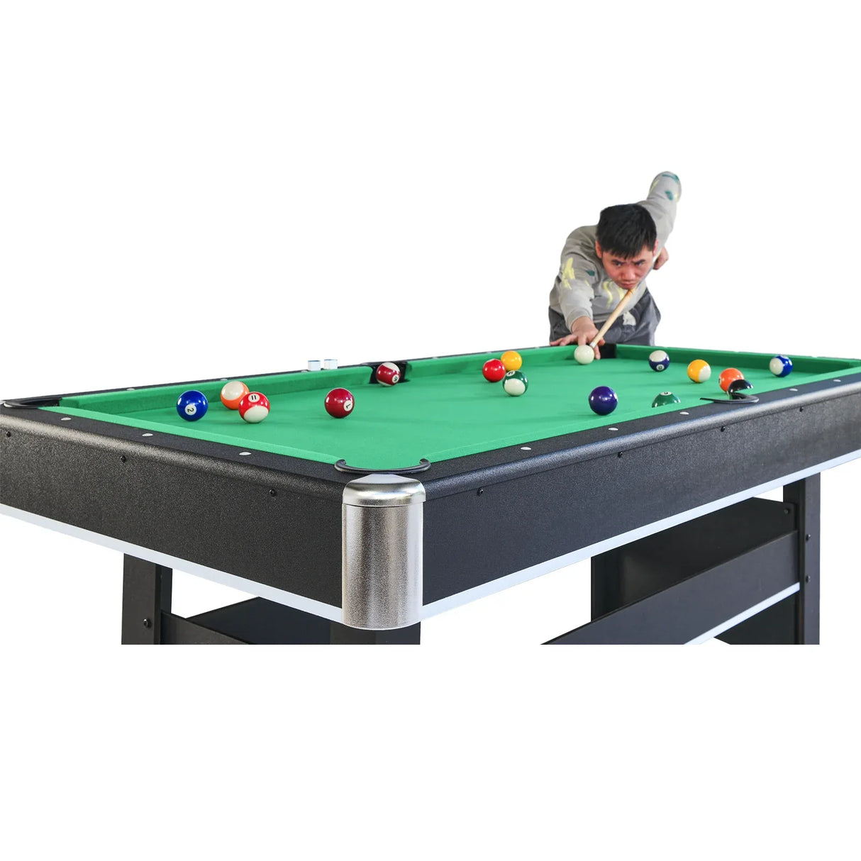 Engineered Wood Pool Table With Table Tennis Top - Omega Lifestyles